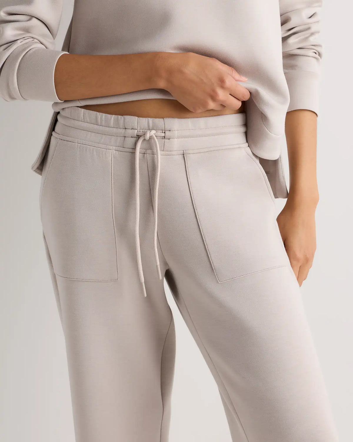 CloudComfort High-Rise Cropped Sweatpants