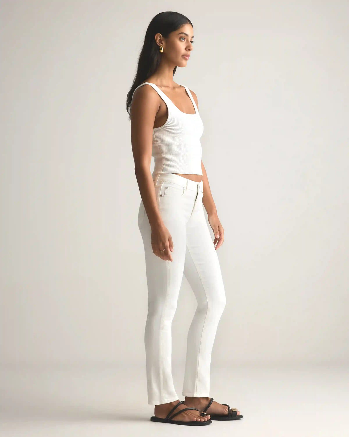 Luna Stretch Slim Straight Jeans