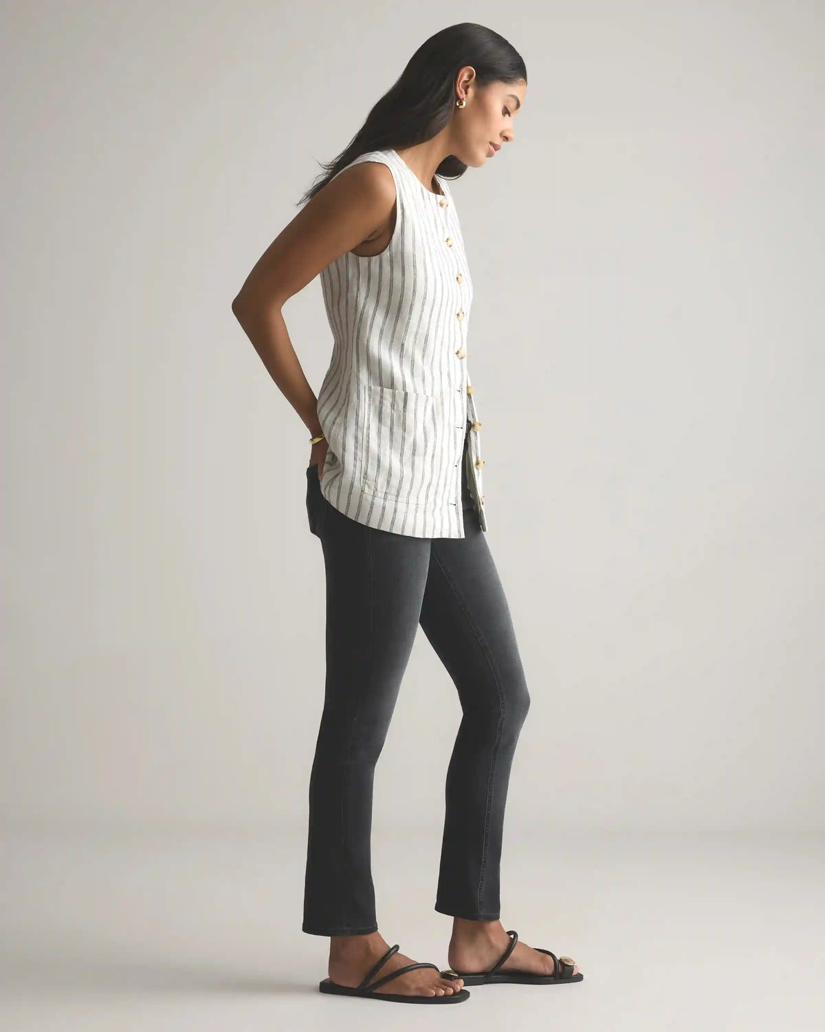 Luna Stretch Slim Straight Jeans