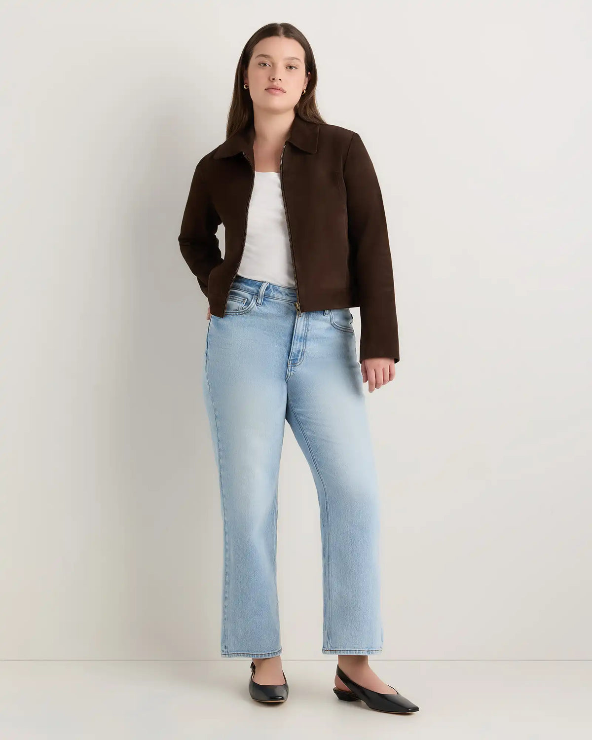 Curvy Bella Stretch Relaxed Straight Jeans