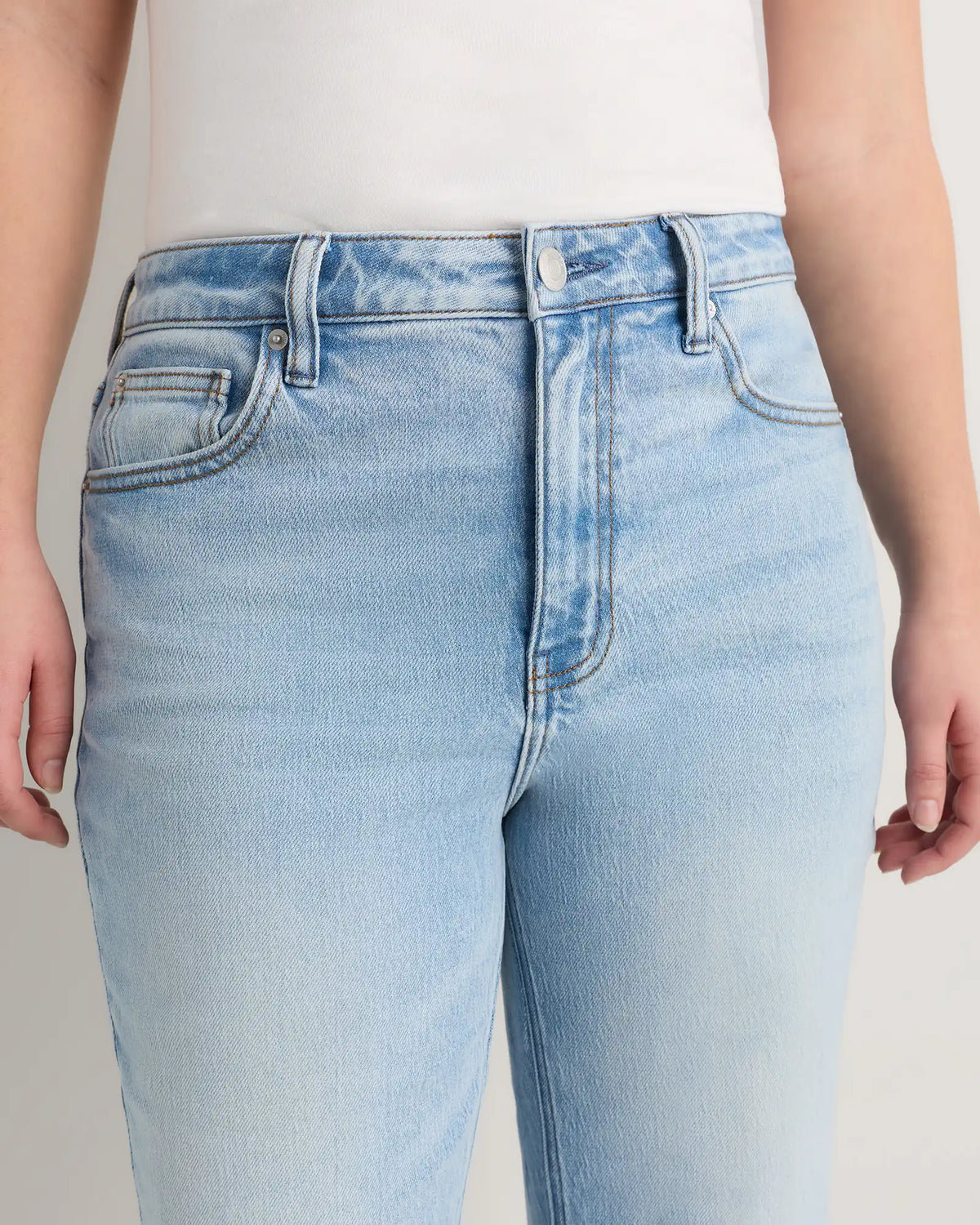 Curvy Bella Stretch Relaxed Straight Jeans