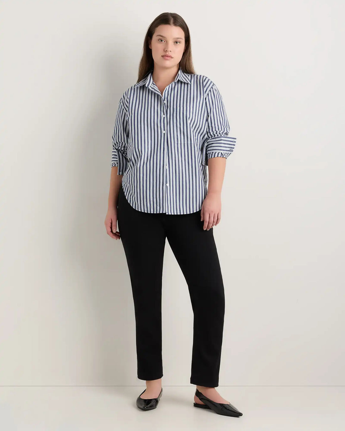Curvy Bella Stretch Straight Jeans
