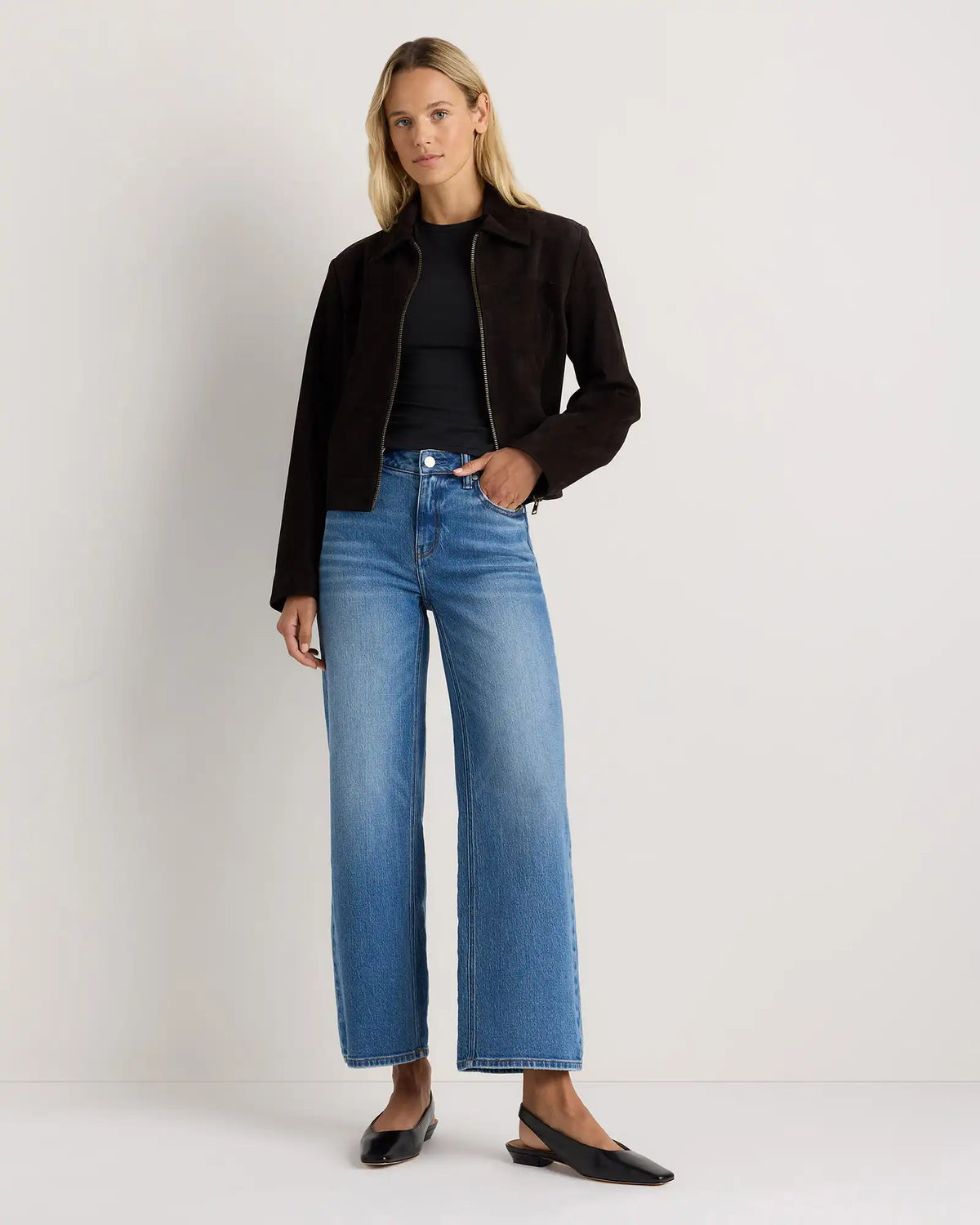 Luna Stretch Relaxed Straight Jeans