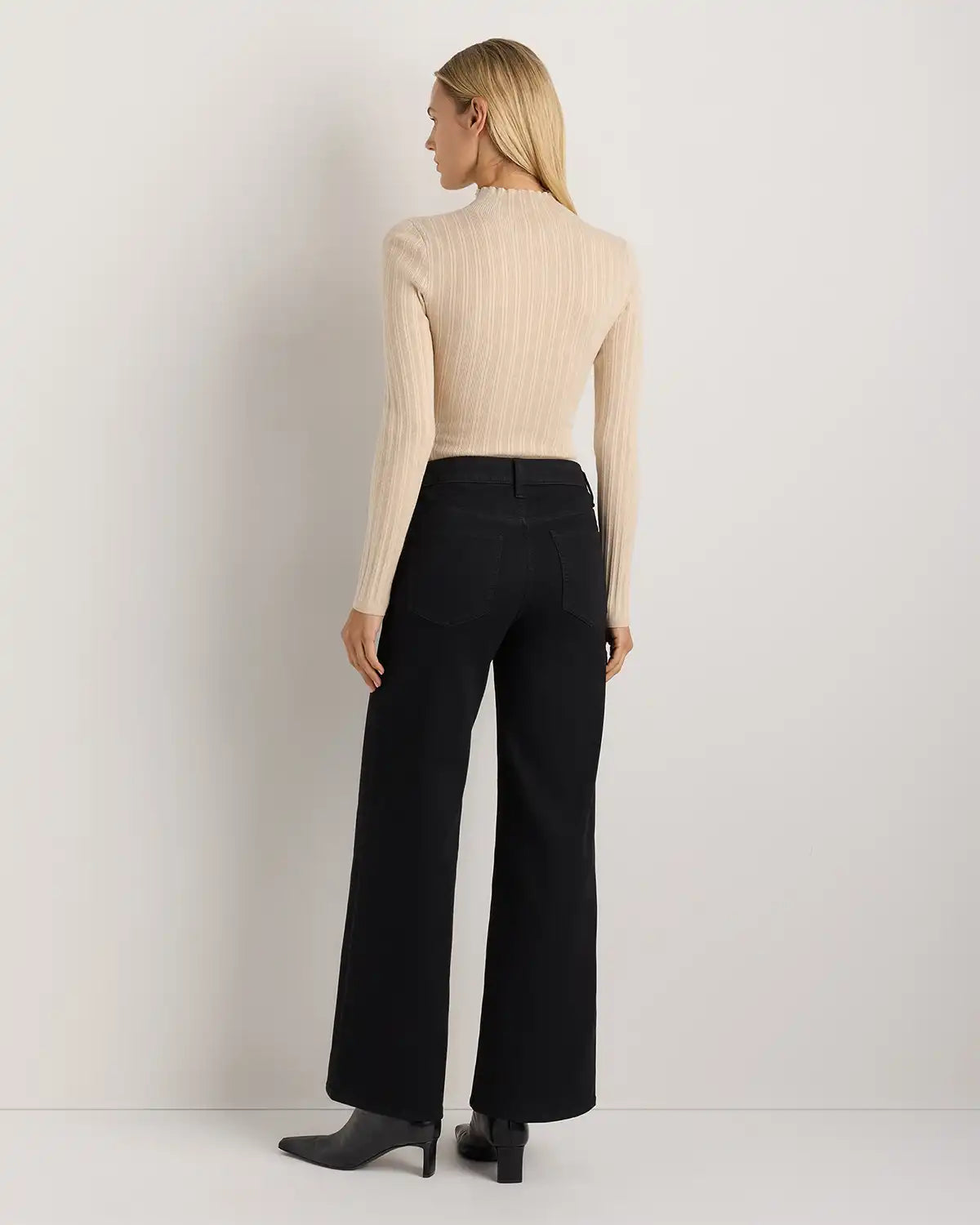 Luna Stretch Wide Leg Jeans