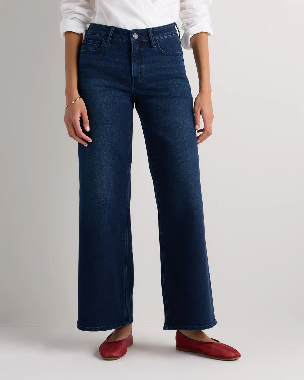 Luna Stretch Wide Leg Jeans