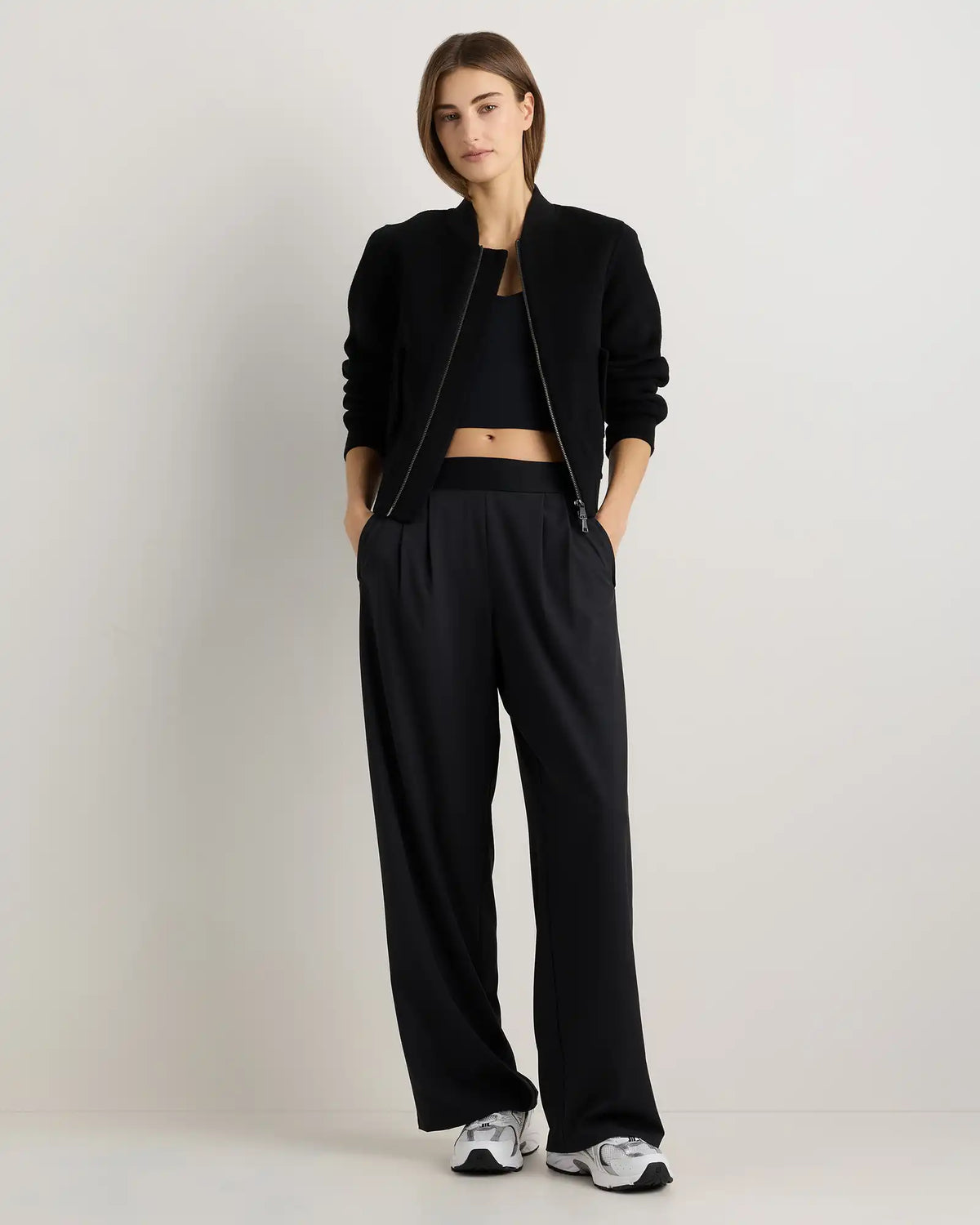 Performance Tech Wide Leg Pants