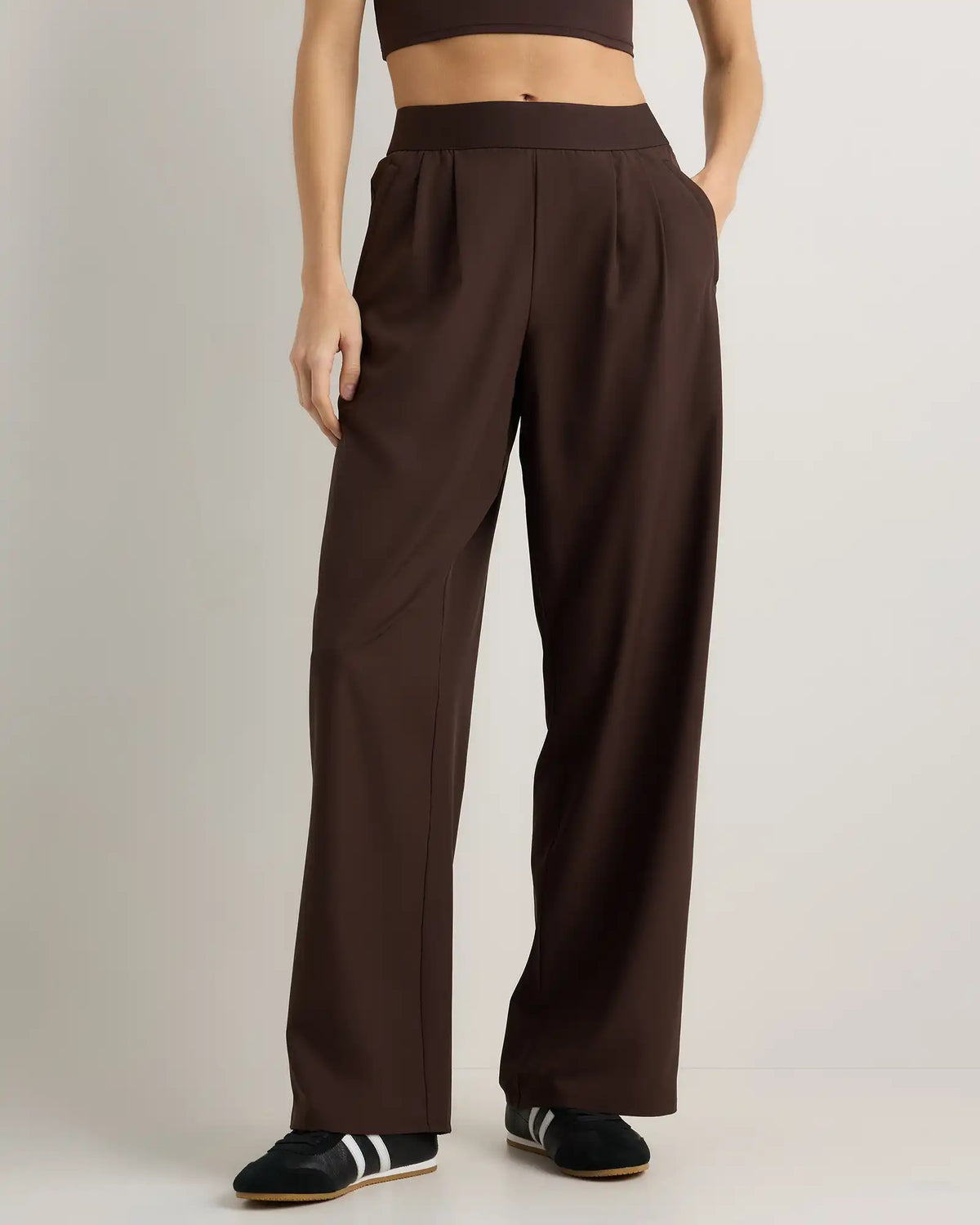 Performance Tech Wide Leg Pants