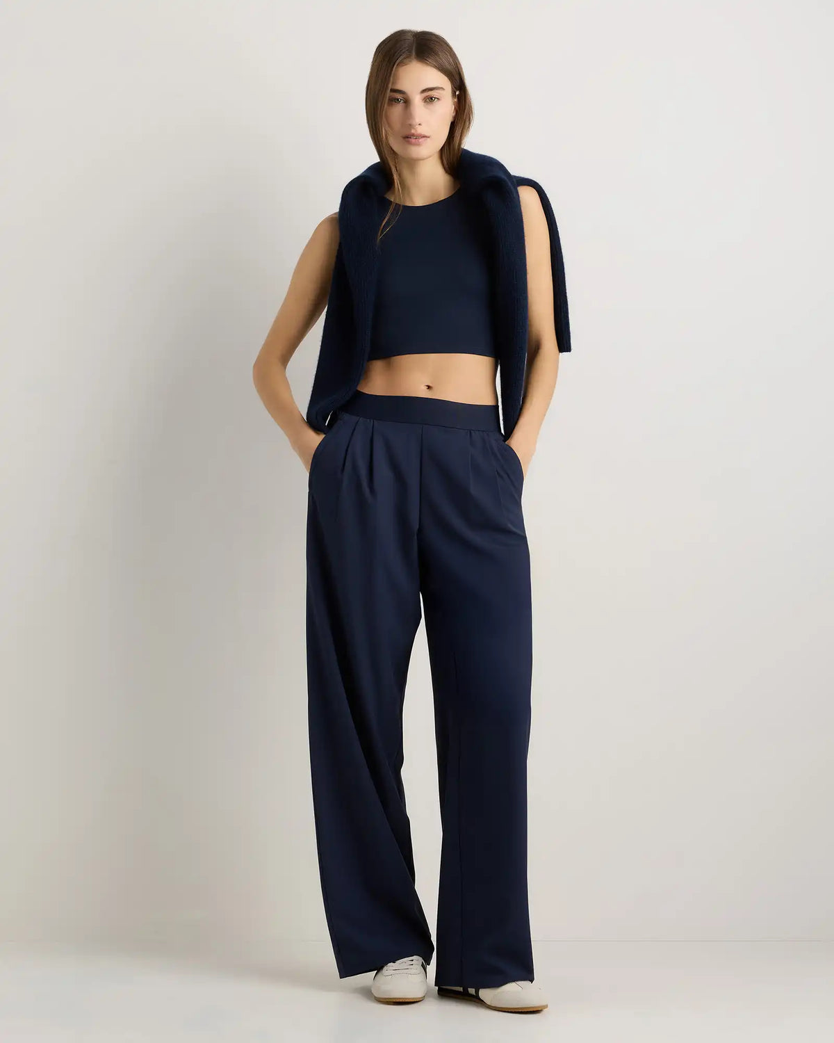 Performance Tech Wide Leg Pants