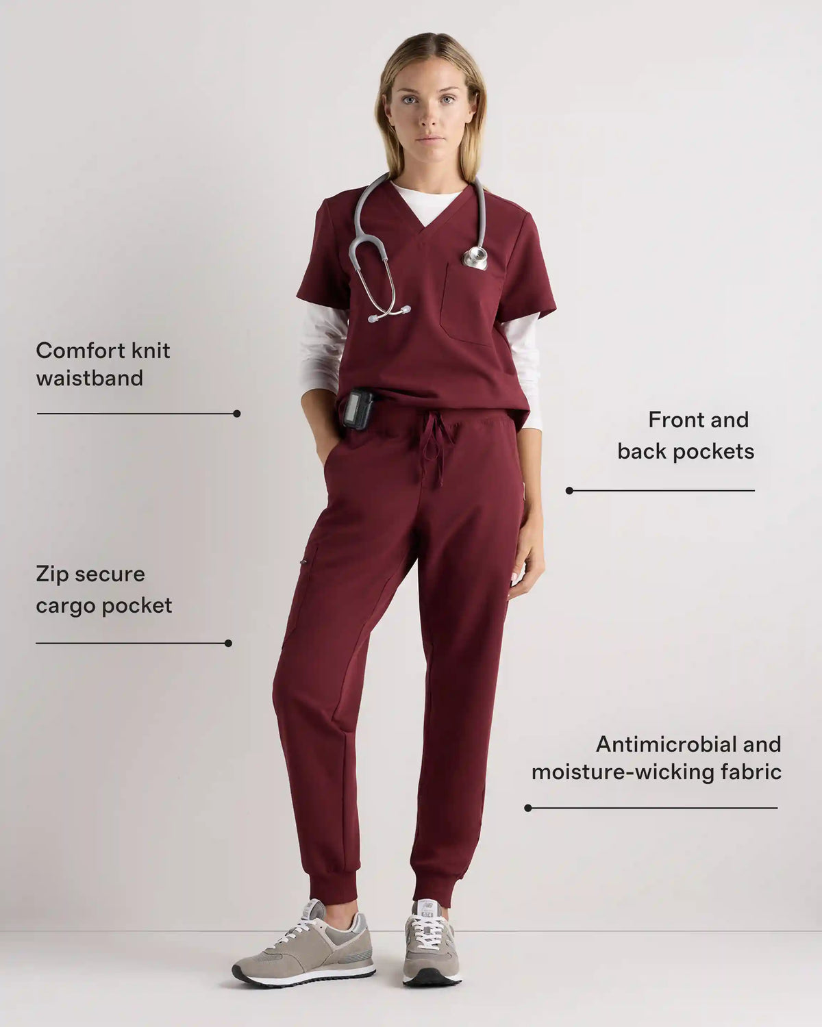 AeraFlex Scrub Joggers