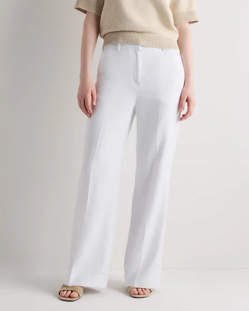 European Stretch Linen Trouser