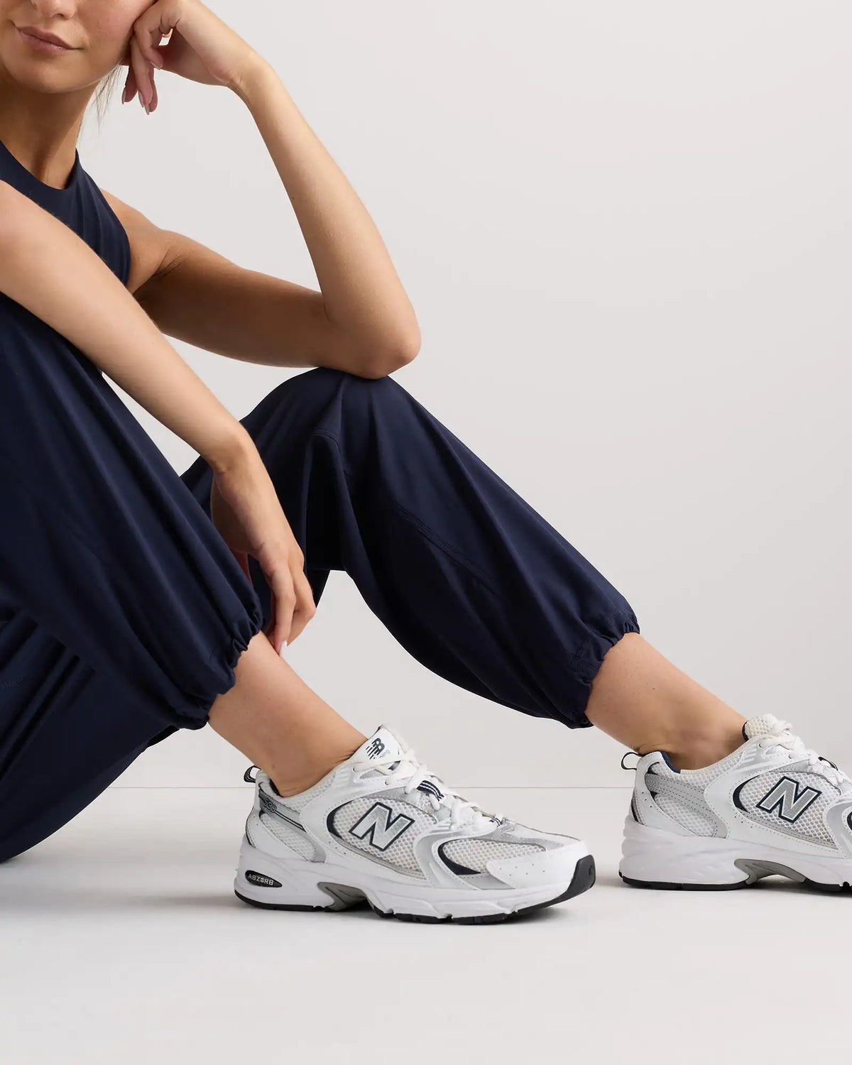 Performance Tech Cargo Mid-Rise Pants