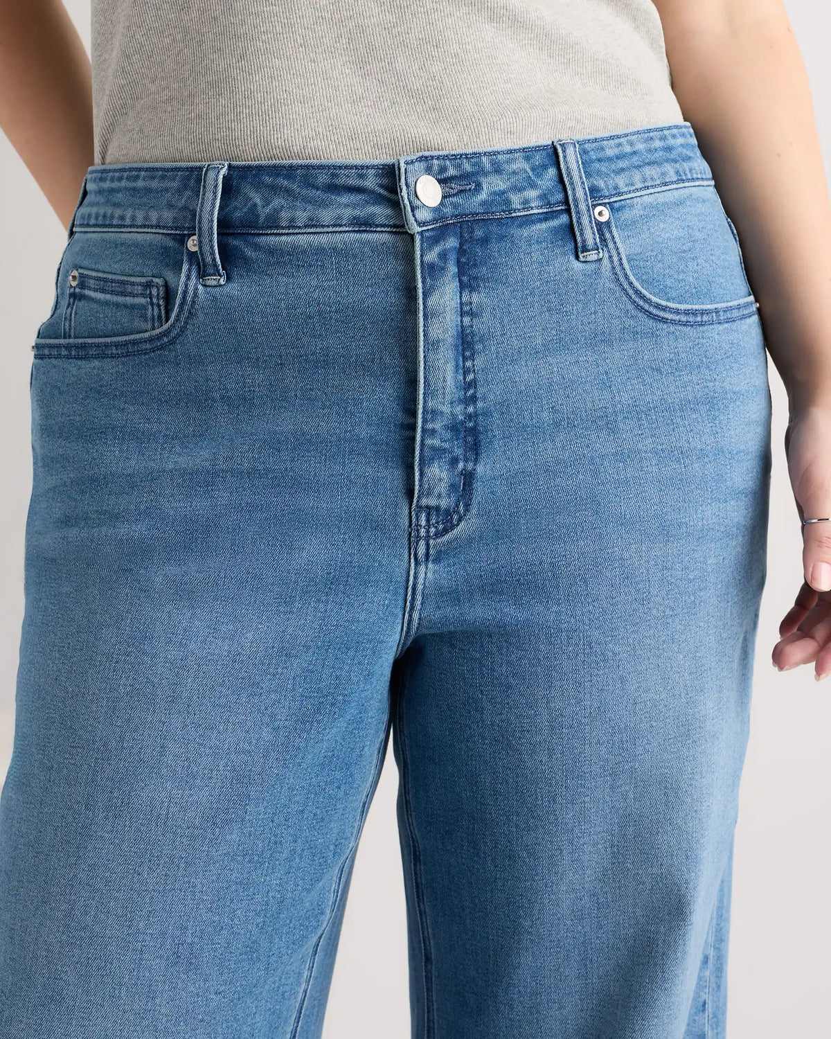 Bella Stretch Wide Leg Jeans