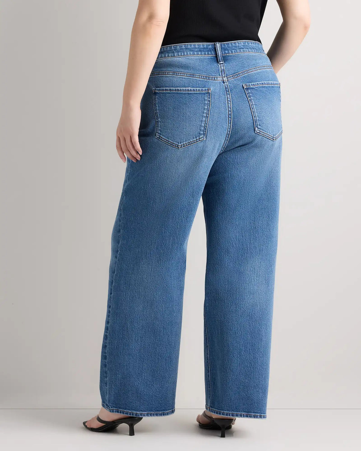 Bella Stretch Relaxed Straight Jeans