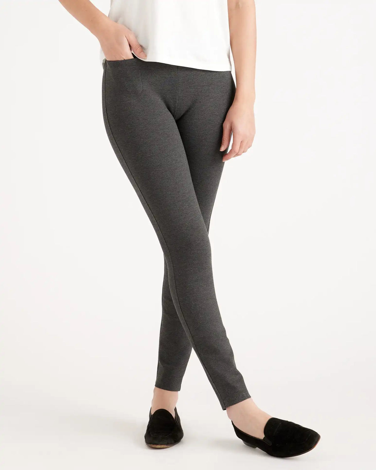 Ultra-Stretch Ponte Skinny Pants