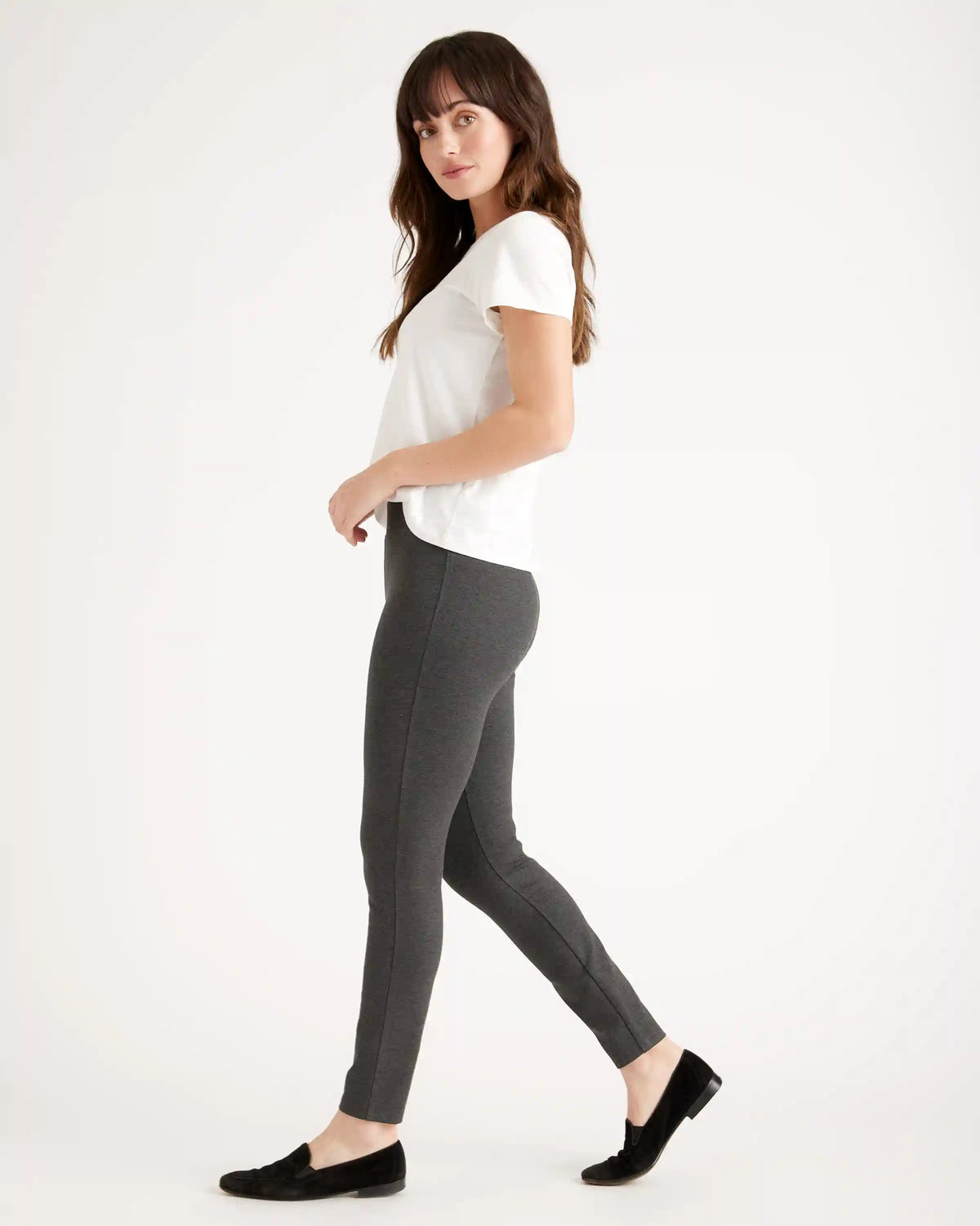 Ultra-Stretch Ponte Skinny Pants