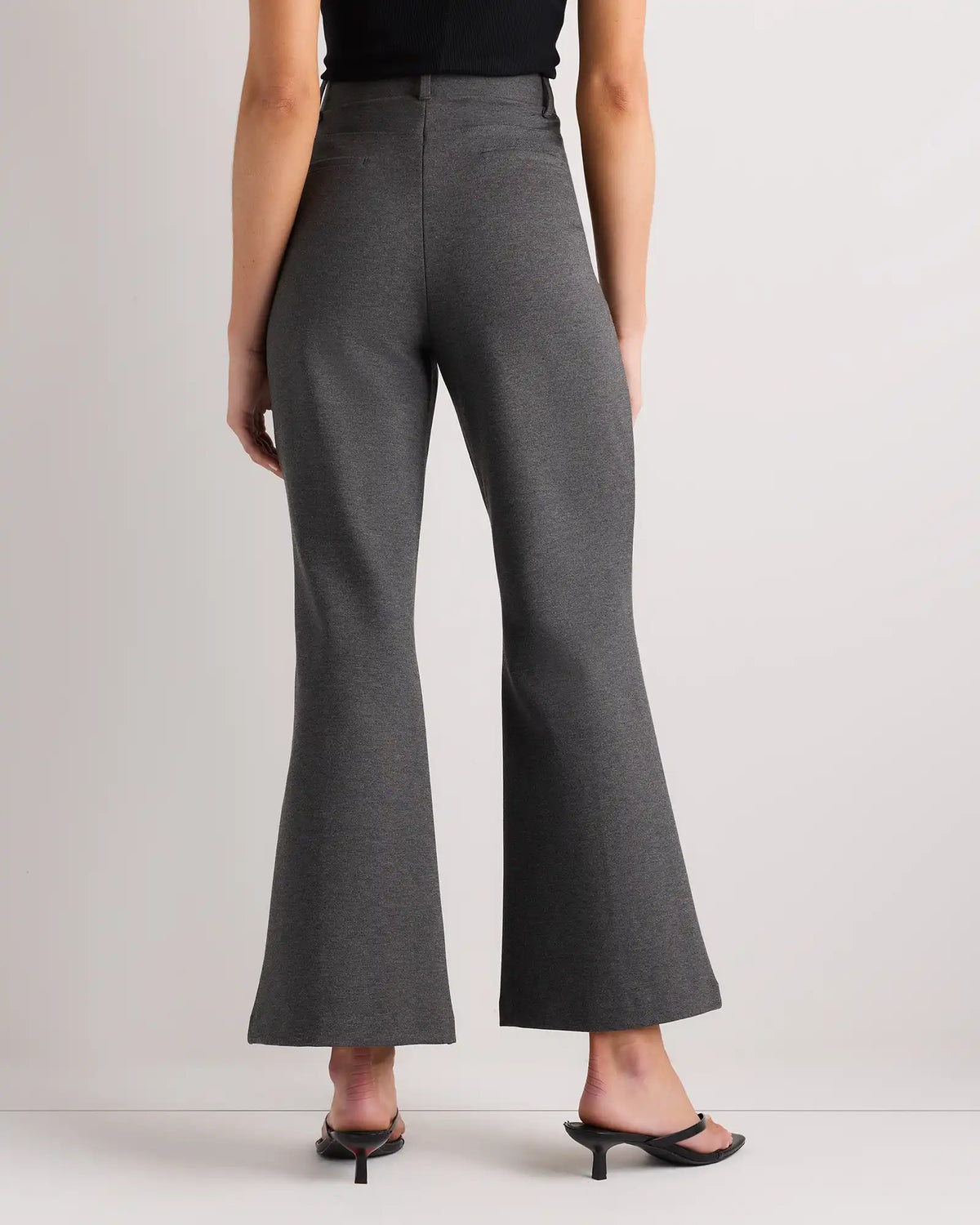 Ultra-Stretch Ponte Flare Leg Pants