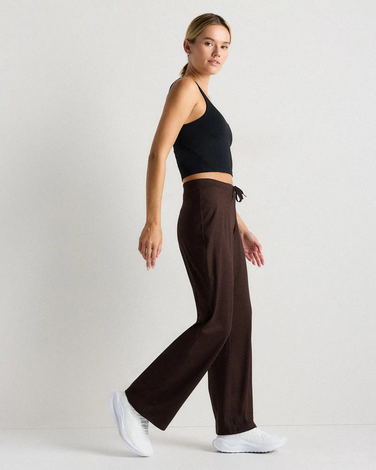 Flowknit Wide Leg Pants