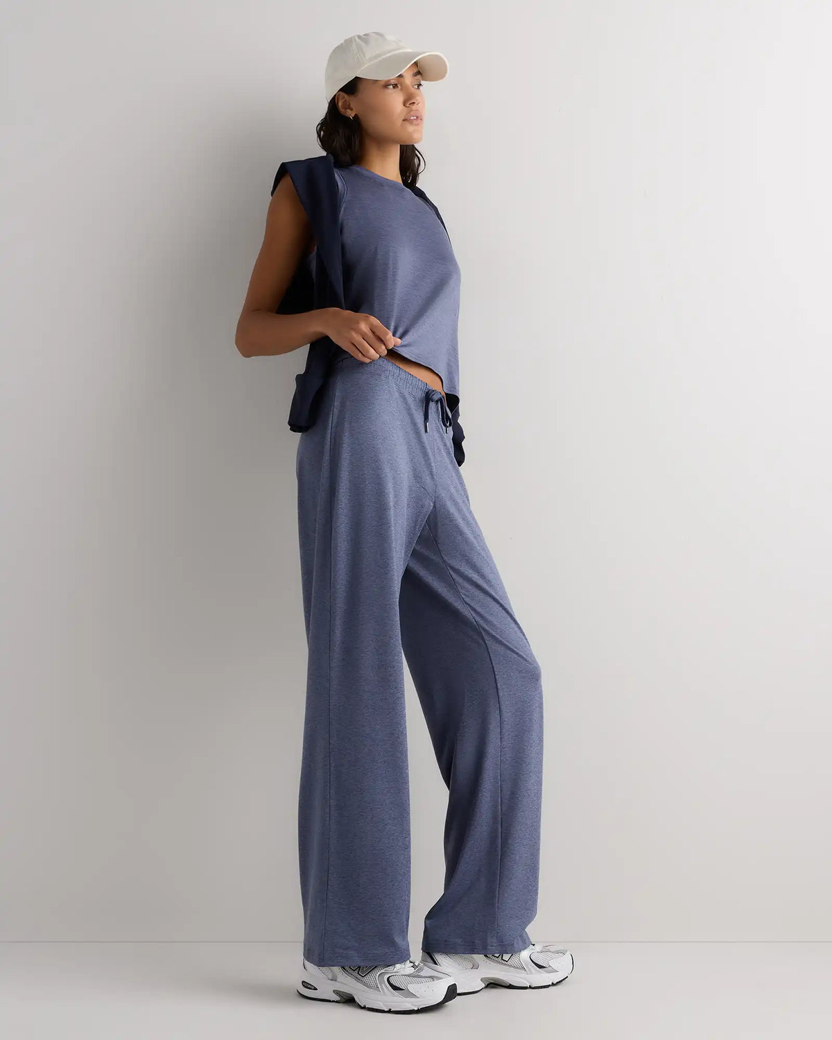 Flowknit Wide Leg Pants