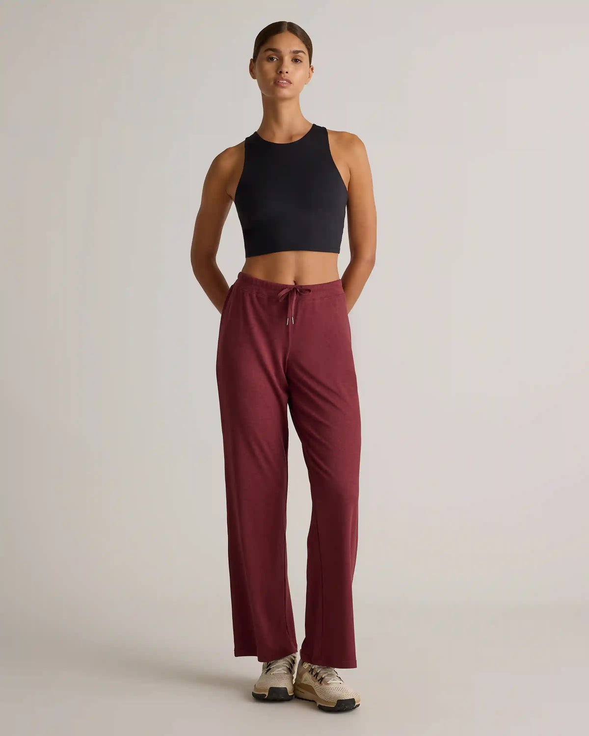 Flowknit Wide Leg Pants