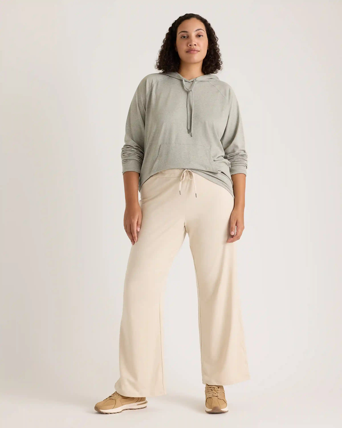 Flowknit Wide Leg Pants