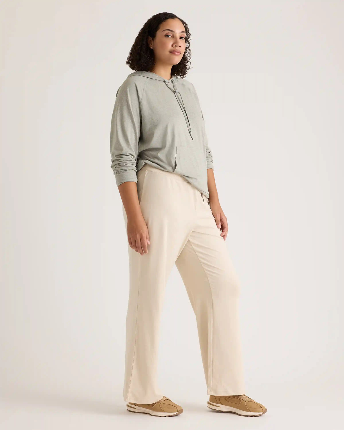 Flowknit Wide Leg Pants