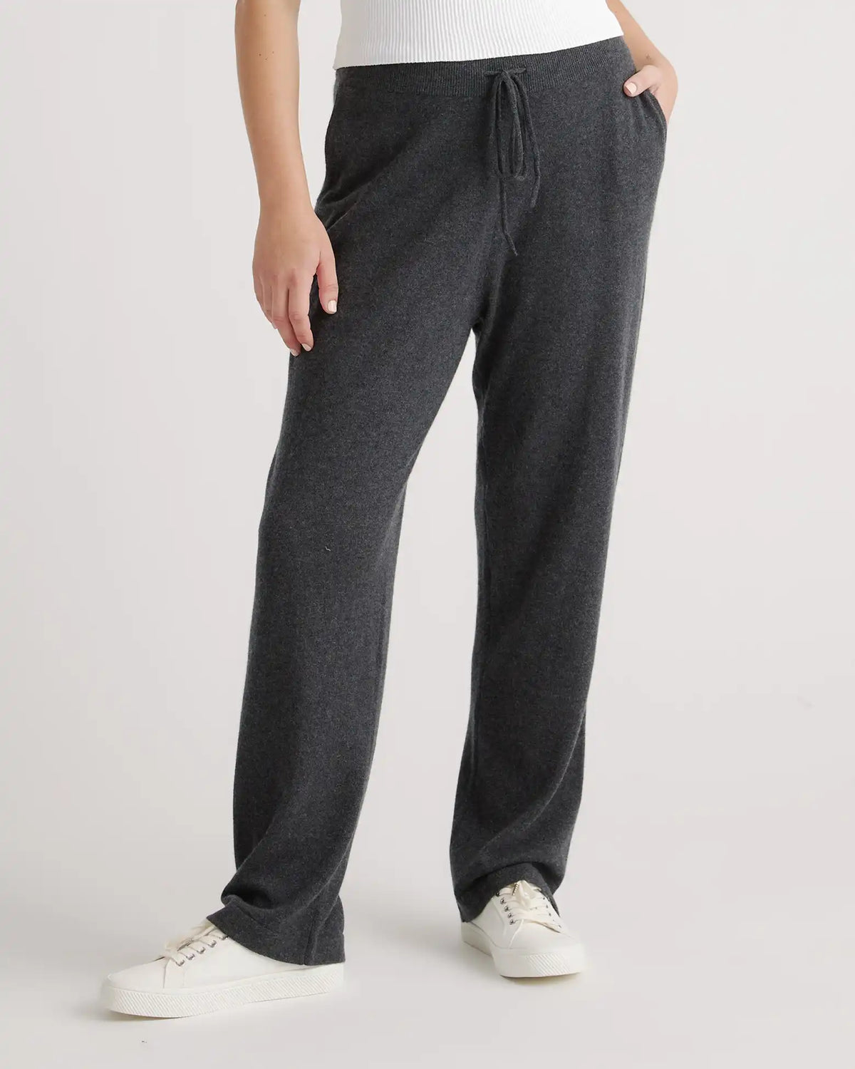 Mongolian Cashmere Straight Leg Pants
