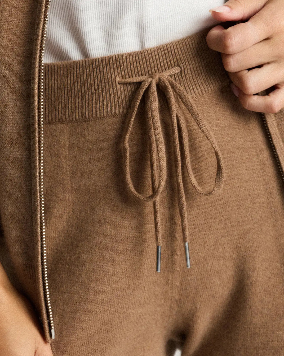 Mongolian Cashmere Straight Leg Pants