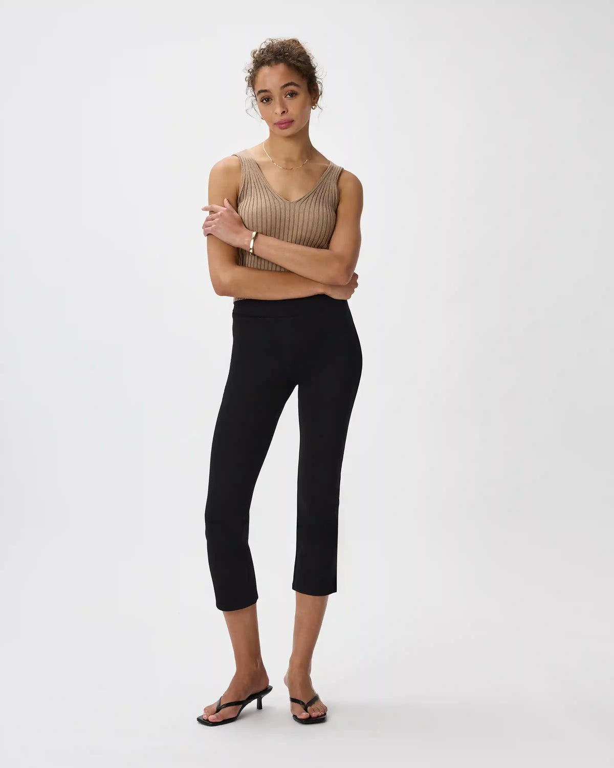 Ultra-Stretch Ponte Kick Flare Pants