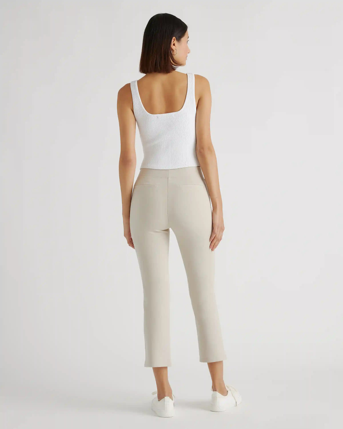 Ultra-Stretch Ponte Kick Flare Pants
