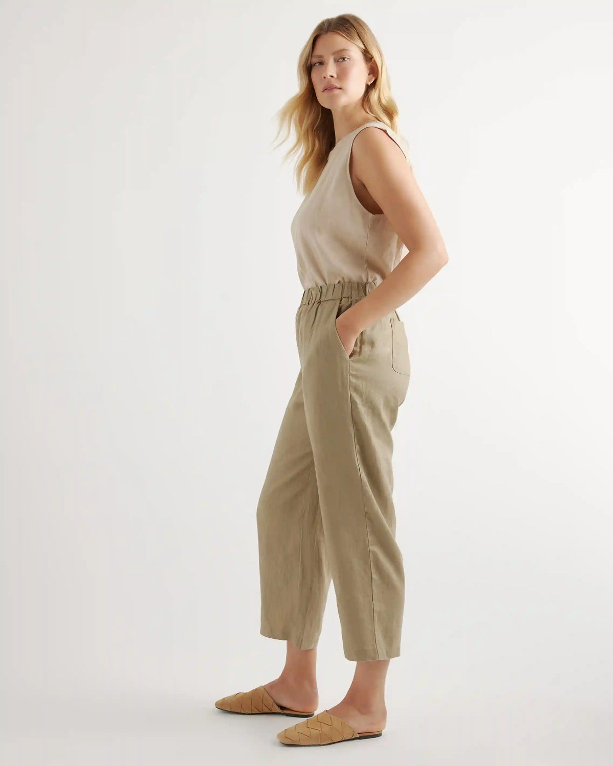 100% European Linen Pants