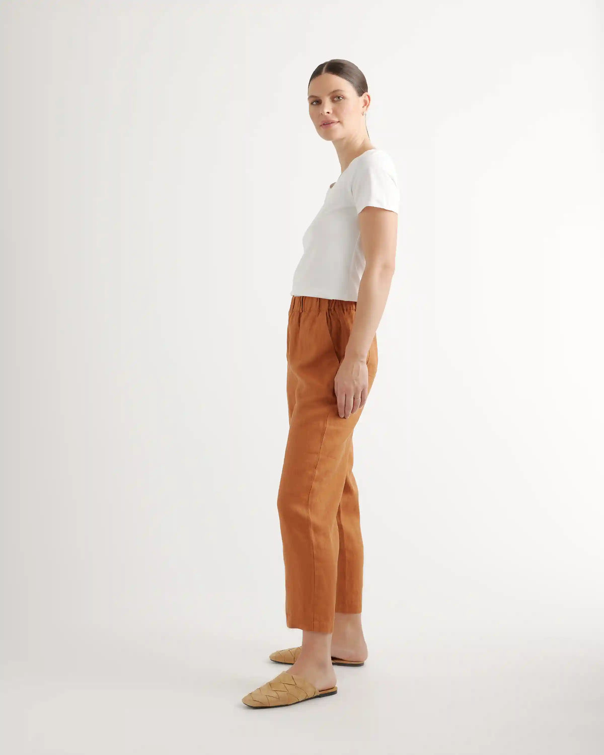 100% European Linen Pants