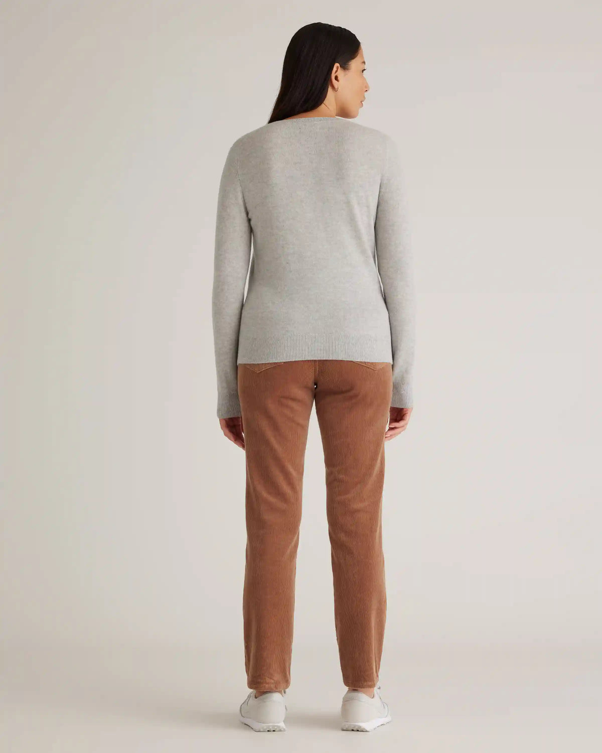 Organic Stretch Corduroy Straight Leg Pants