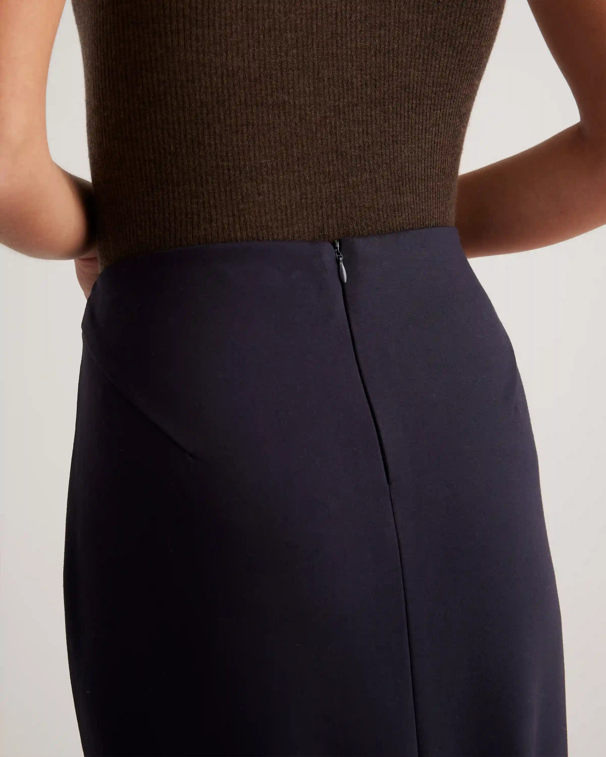 Ultra-Stretch Ponte Pencil Skirt