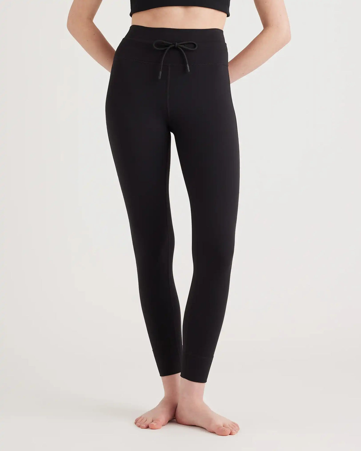 Ultra-Form Tie Waist High-Rise Legging