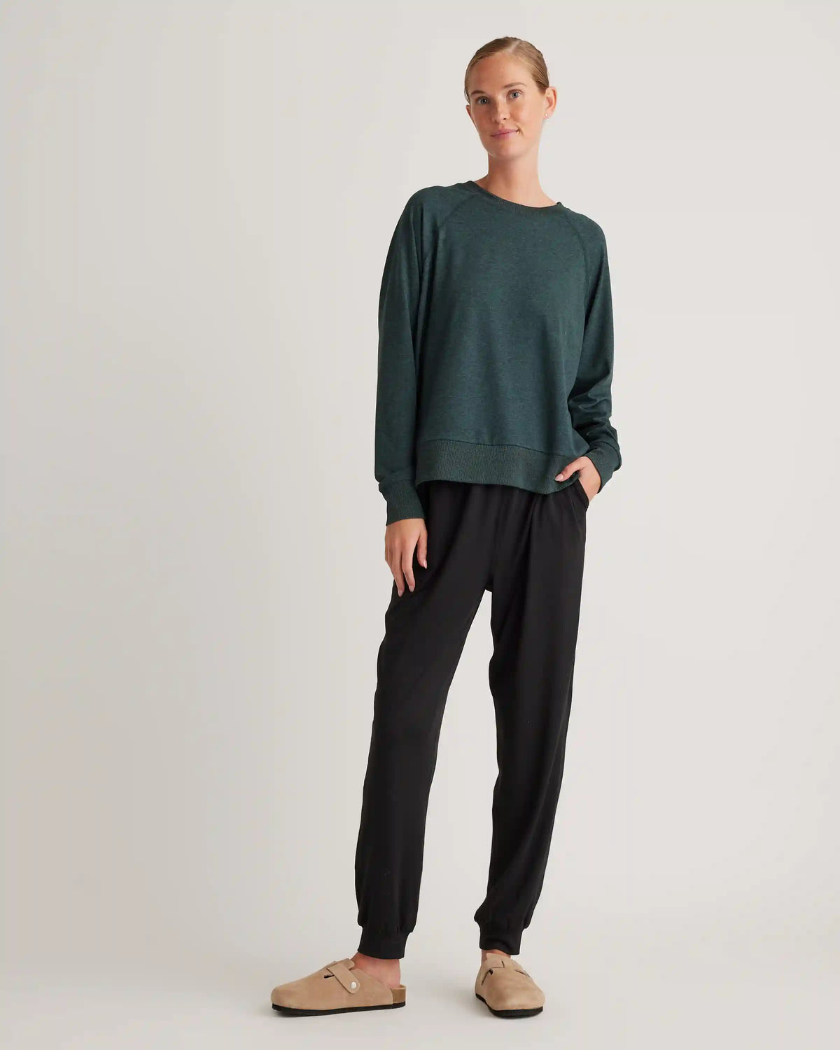 Flowknit High-Rise Boyfriend Joggers