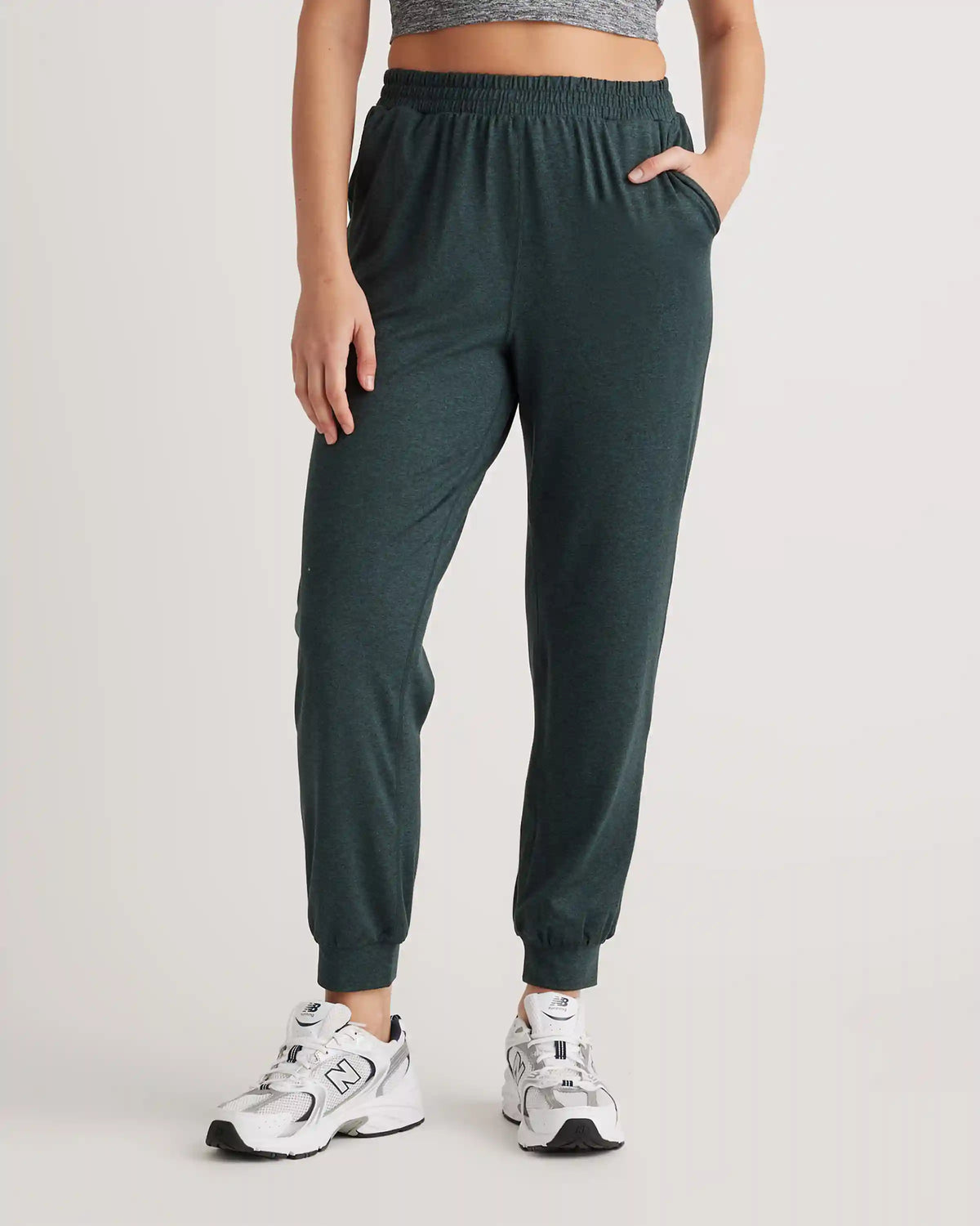 Flowknit High-Rise Boyfriend Joggers