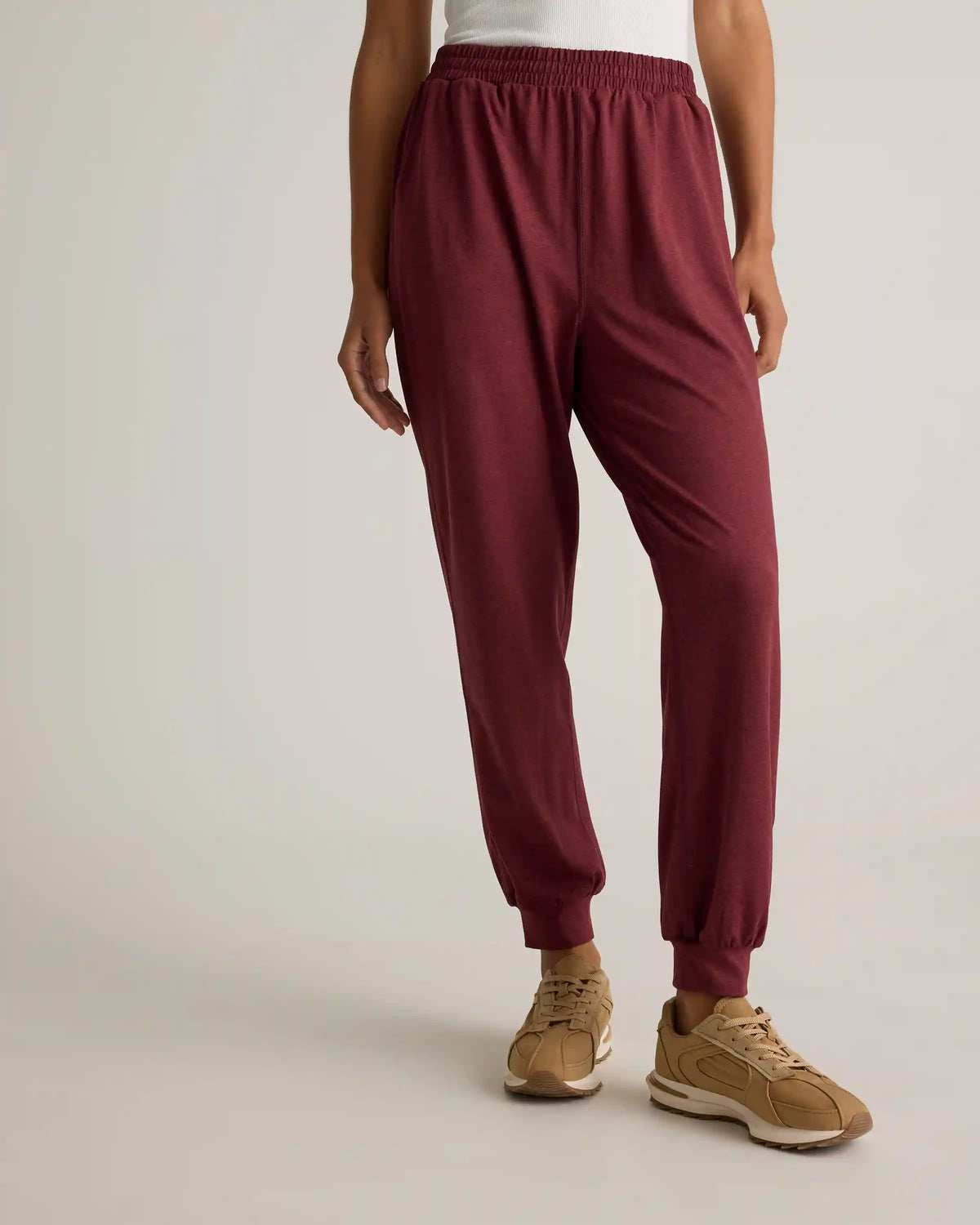 Flowknit High-Rise Boyfriend Joggers