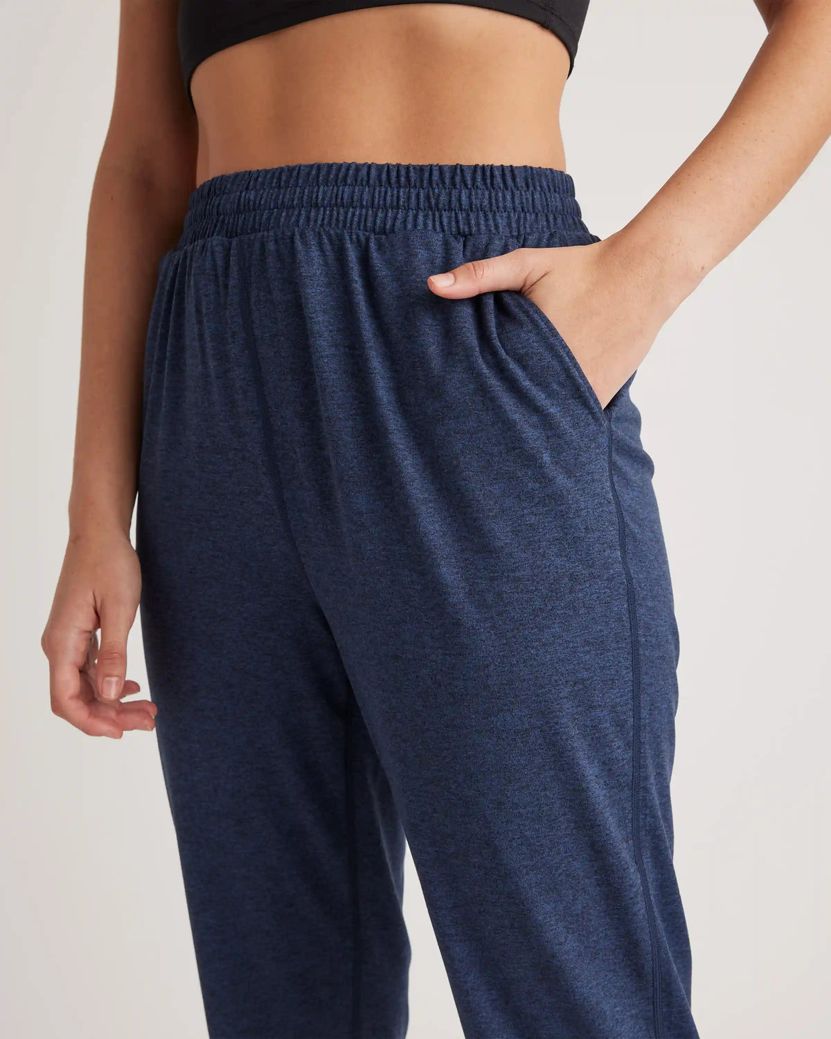 Flowknit High-Rise Boyfriend Joggers