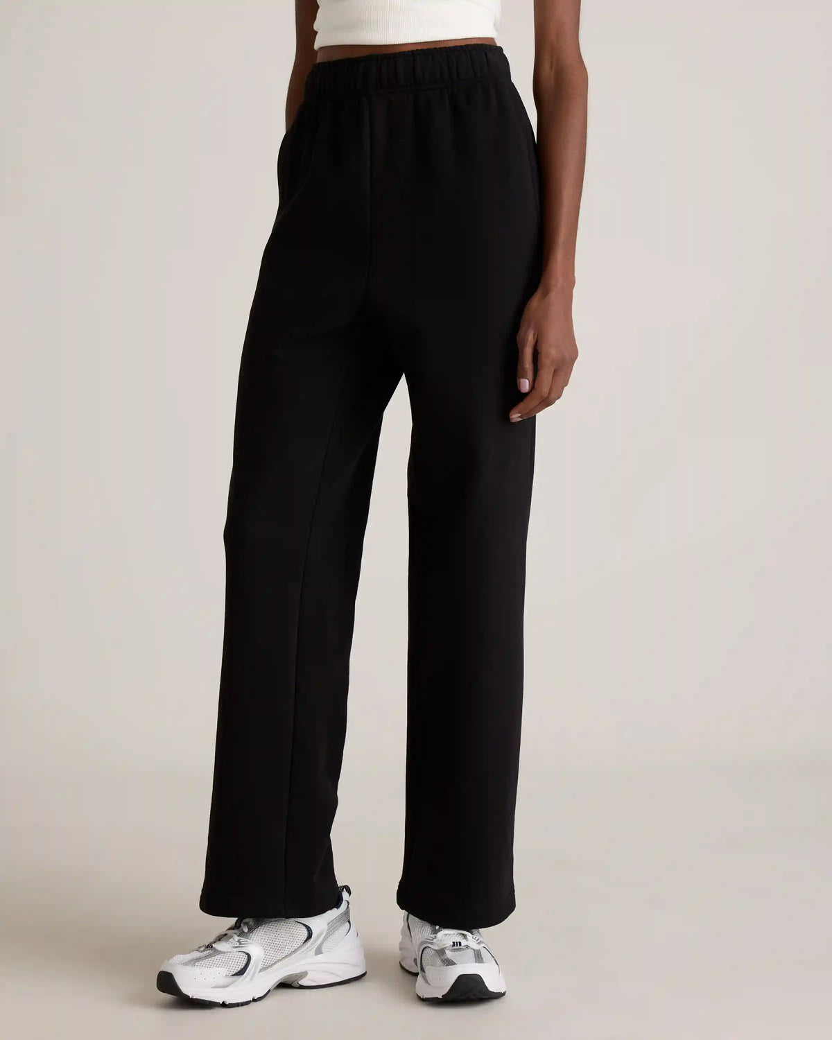 Organic Heavyweight Fleece Straight Leg Sweatpants