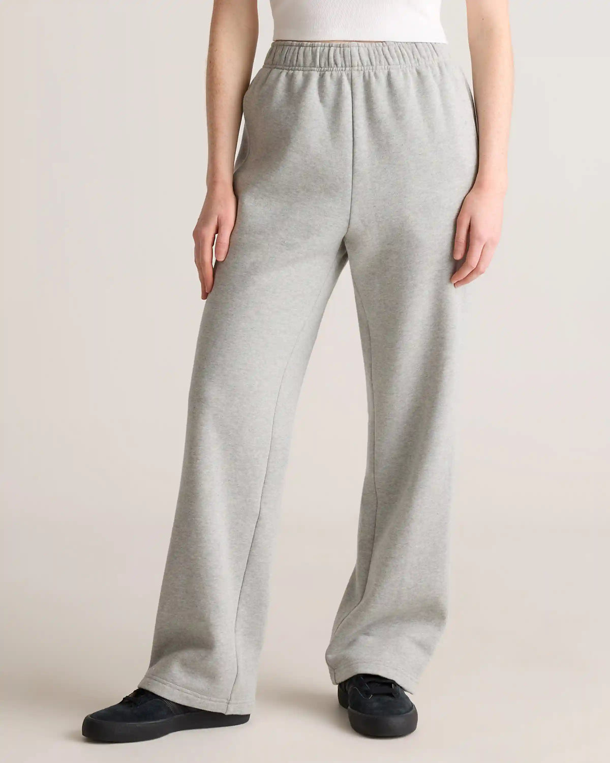 Organic Heavyweight Fleece Straight Leg Sweatpants