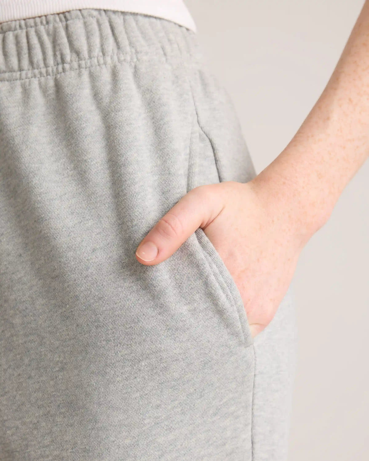 Organic Heavyweight Fleece Straight Leg Sweatpants