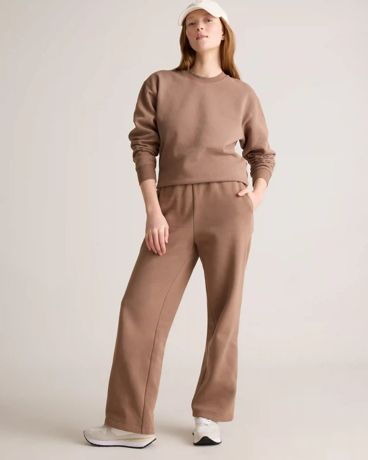 Organic Heavyweight Fleece Straight Leg Sweatpants