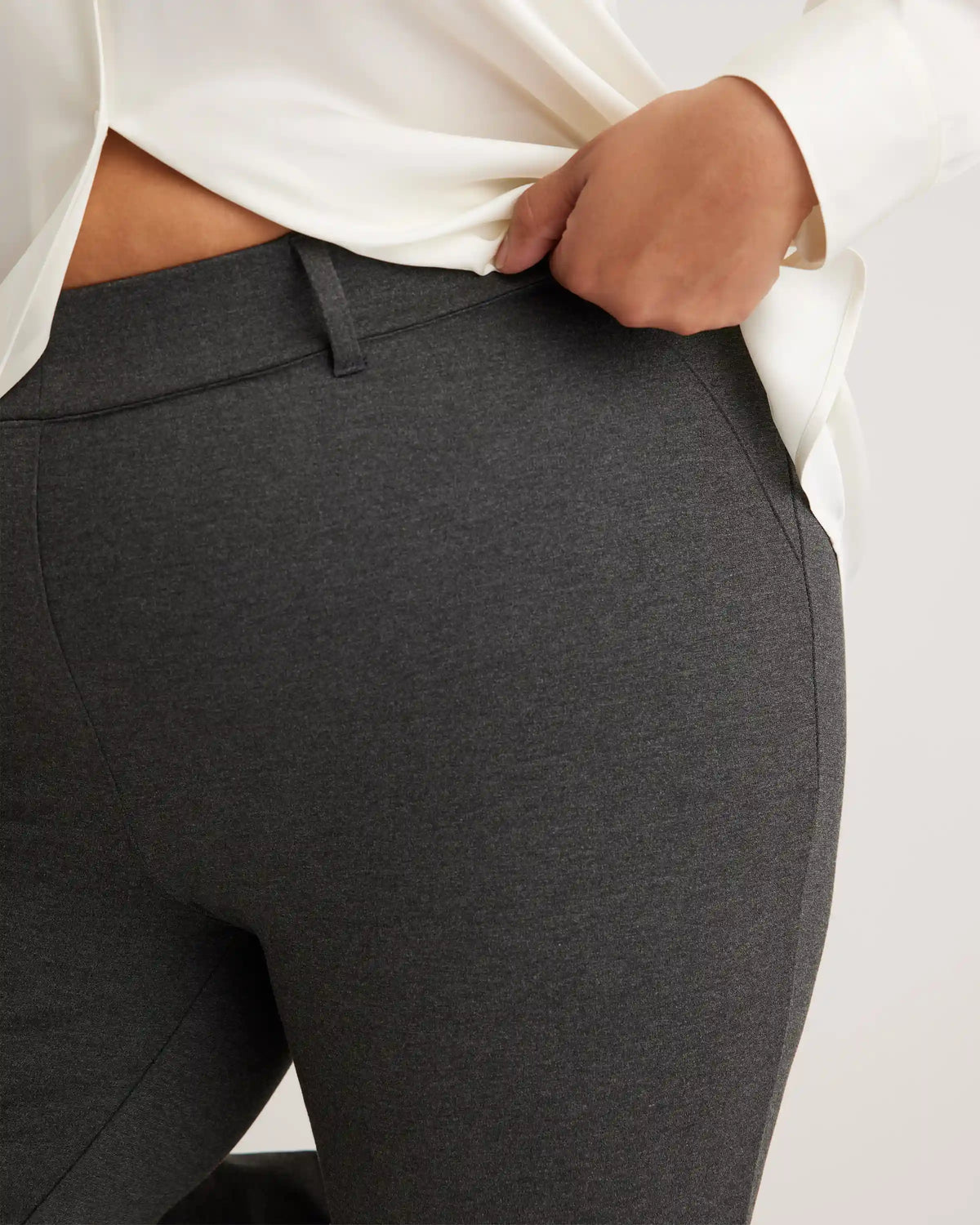 Ultra-Stretch Ponte Straight Leg Pants