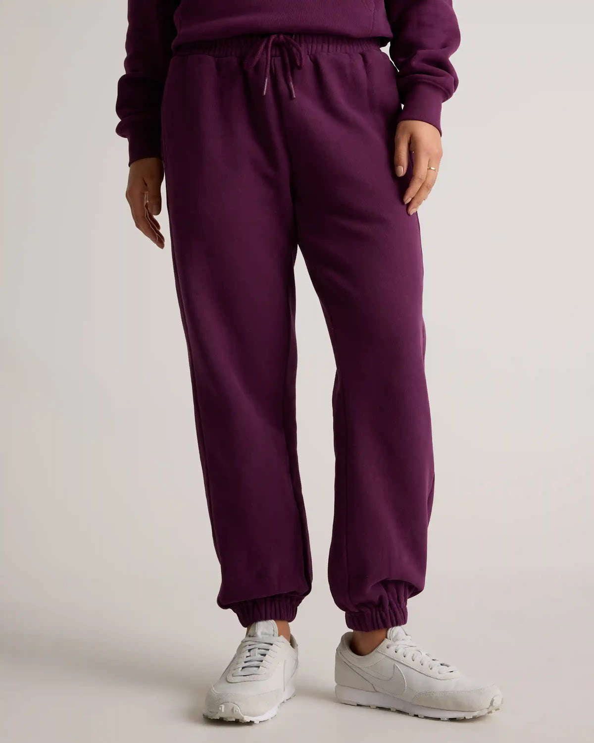 Organic Heavyweight Fleece Boyfriend Sweatpants