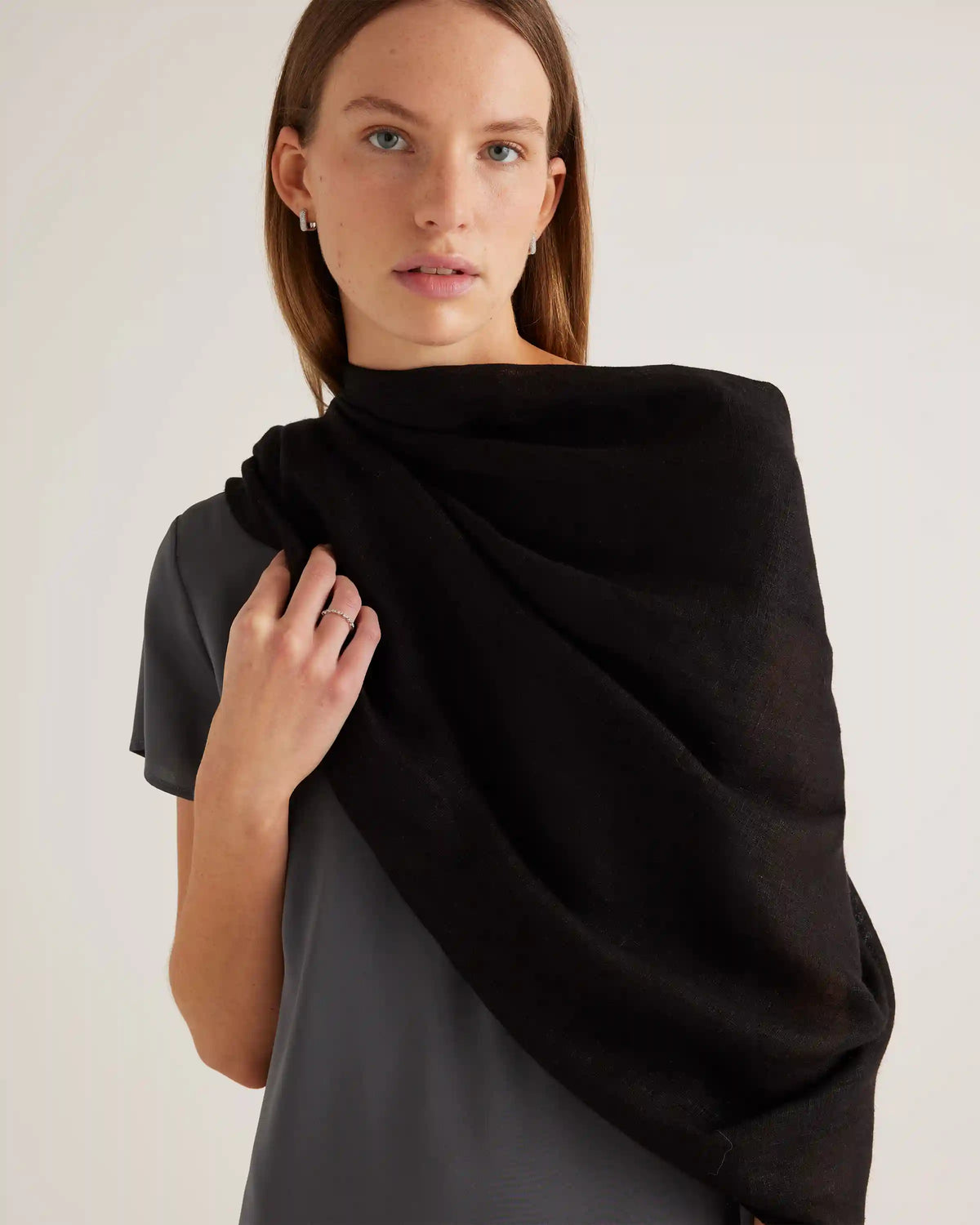 100% European Linen Scarf