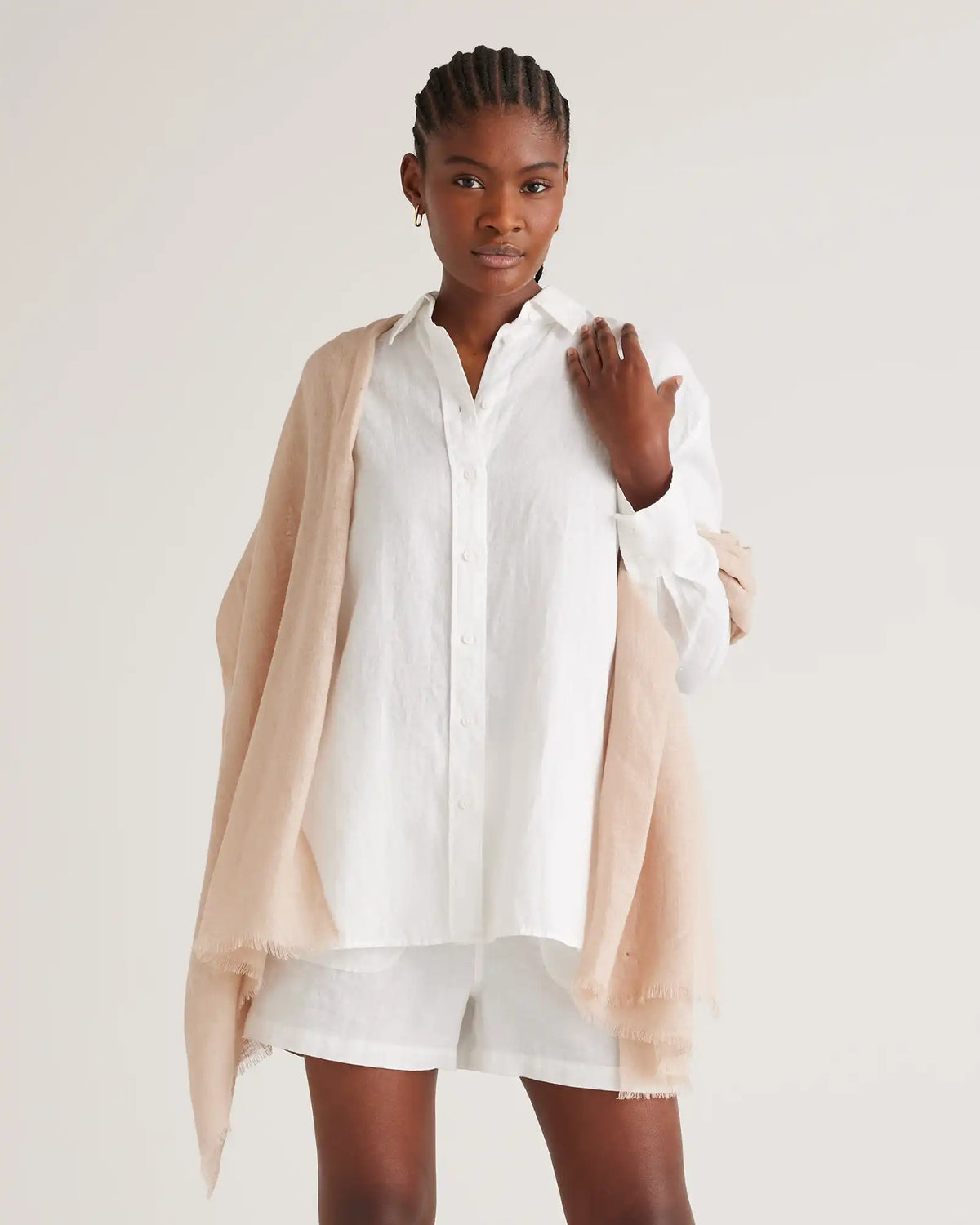 100% European Linen Scarf