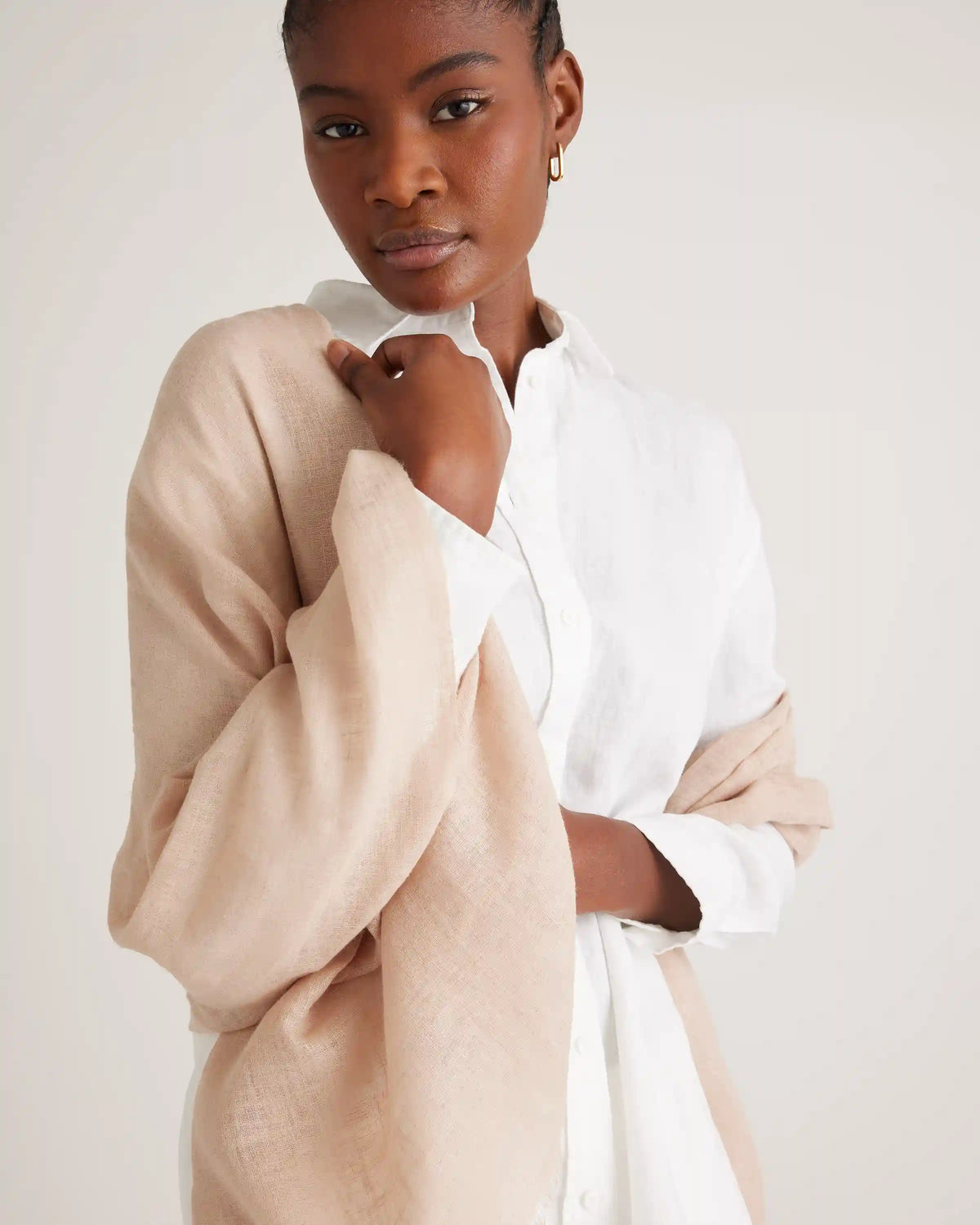 100% European Linen Scarf