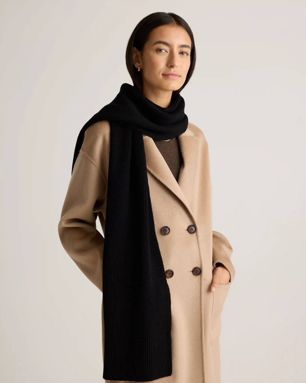 Merino Wool Fisherman Scarf