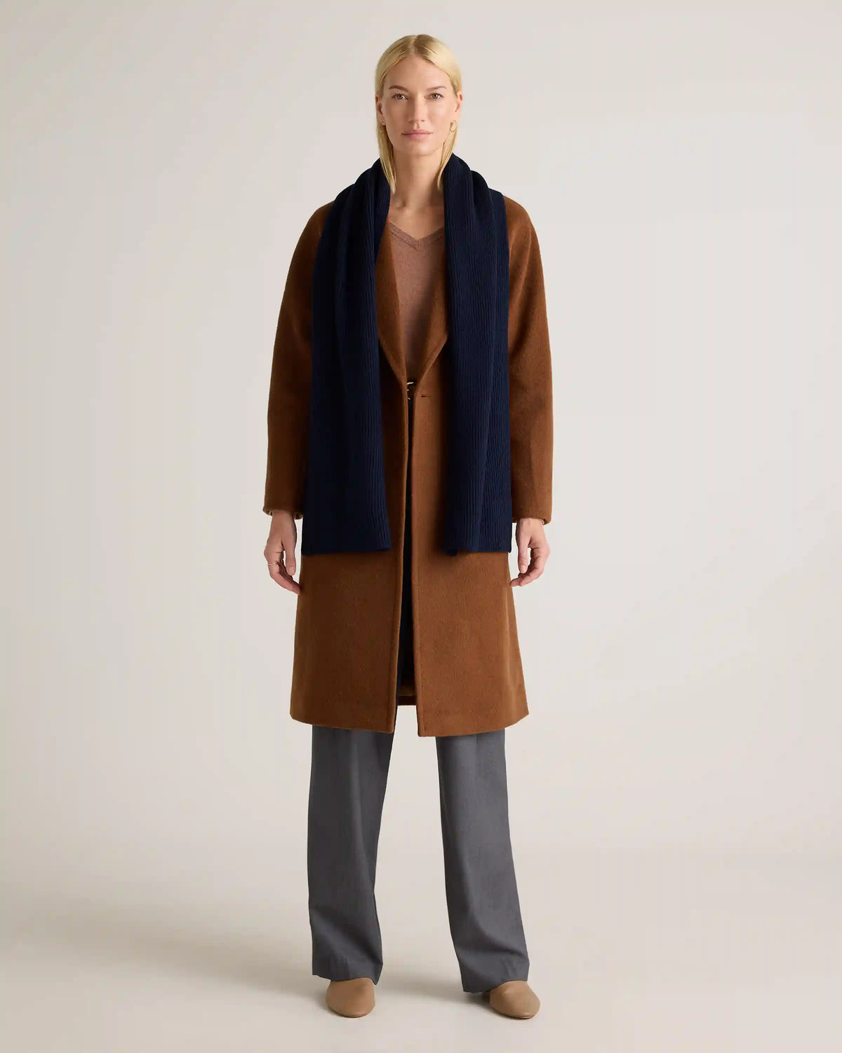 Merino Wool Fisherman Scarf