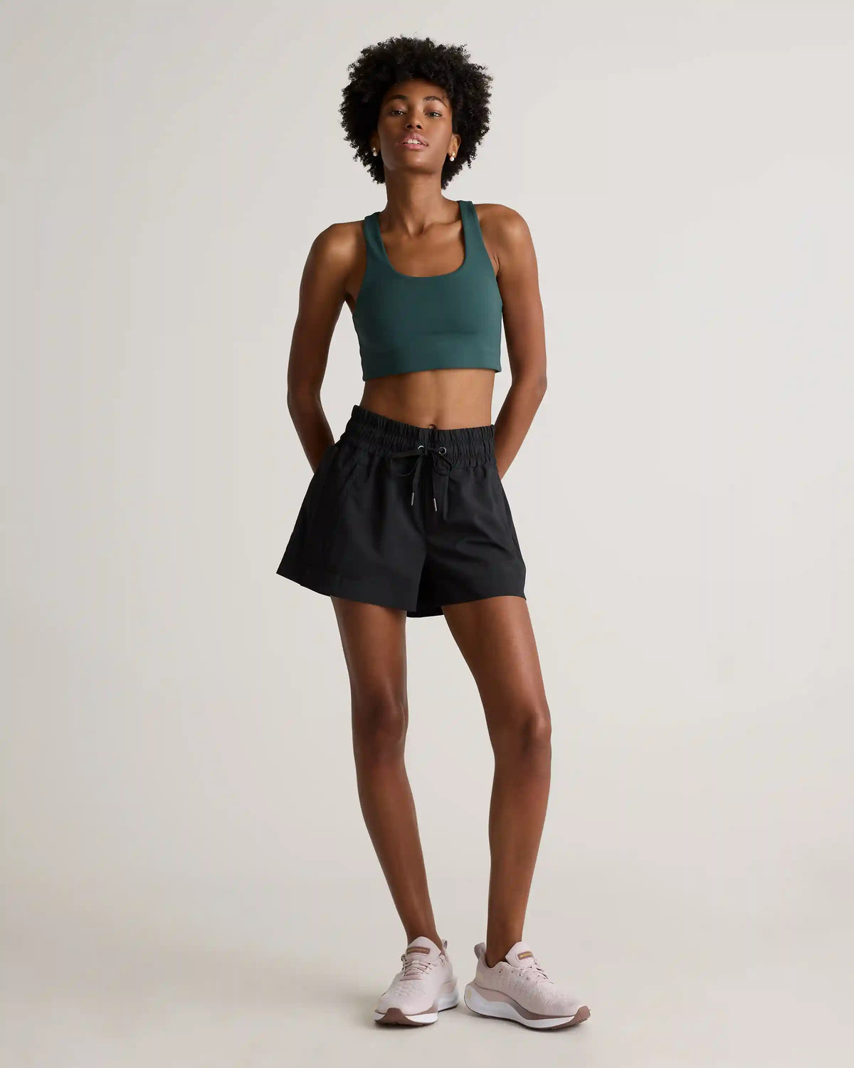 Micro Ripstop Mid-Rise Hike Shorts